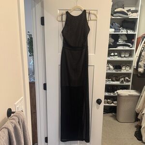 Alice + OliviaWomen's Black Ida Cross Back Maxi Dress - Size 6